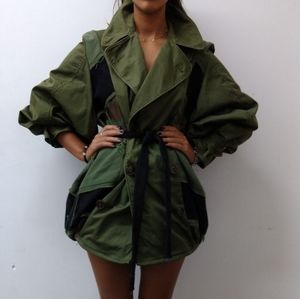 Woman coat sustainable fashion